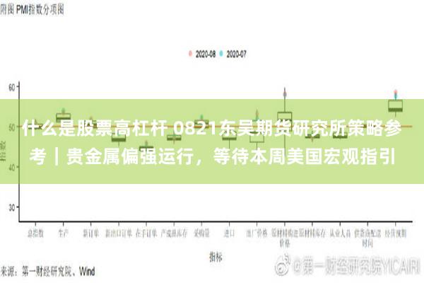 什么是股票高杠杆 0821东吴期货研究所策略参考｜贵金属偏强运行，等待本周美国宏观指引